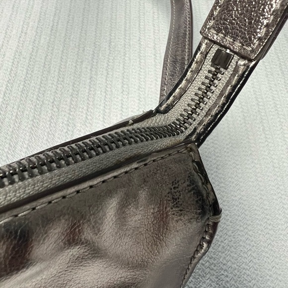 Kate Spade Shiny Silver Shoulder Bag - Picture 5 of 16